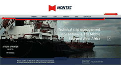 Desktop Screenshot of montecship.com